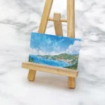 水彩紙名片